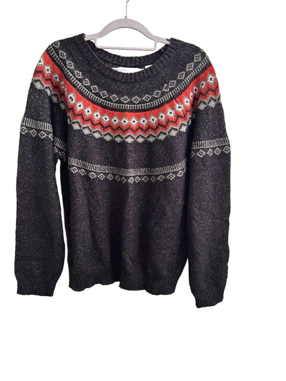 Original Weatherproof Vintage Women’s Fair Isle Knit Sweater Sz XXL Scandinavian